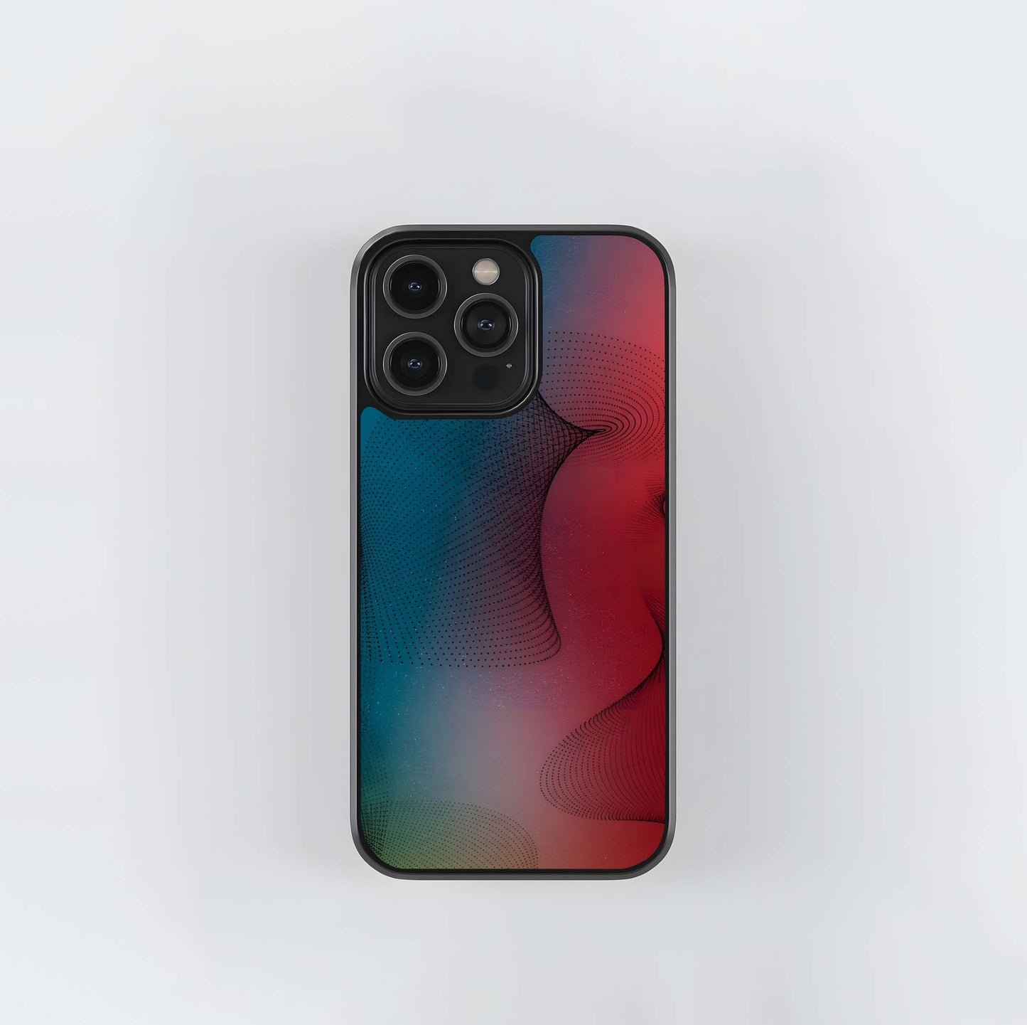 Dotted Wire Mesh Glass Case