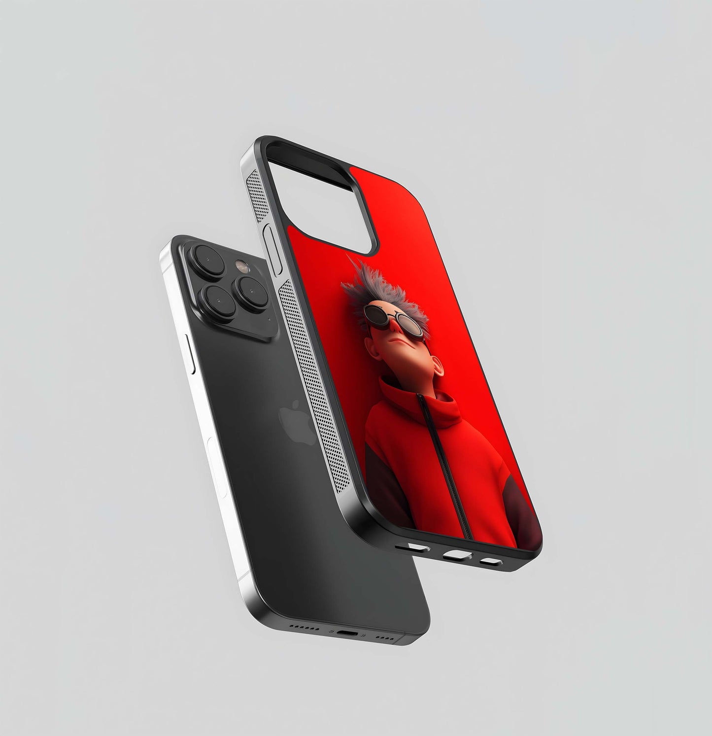 Redhead Rebel Glass Case