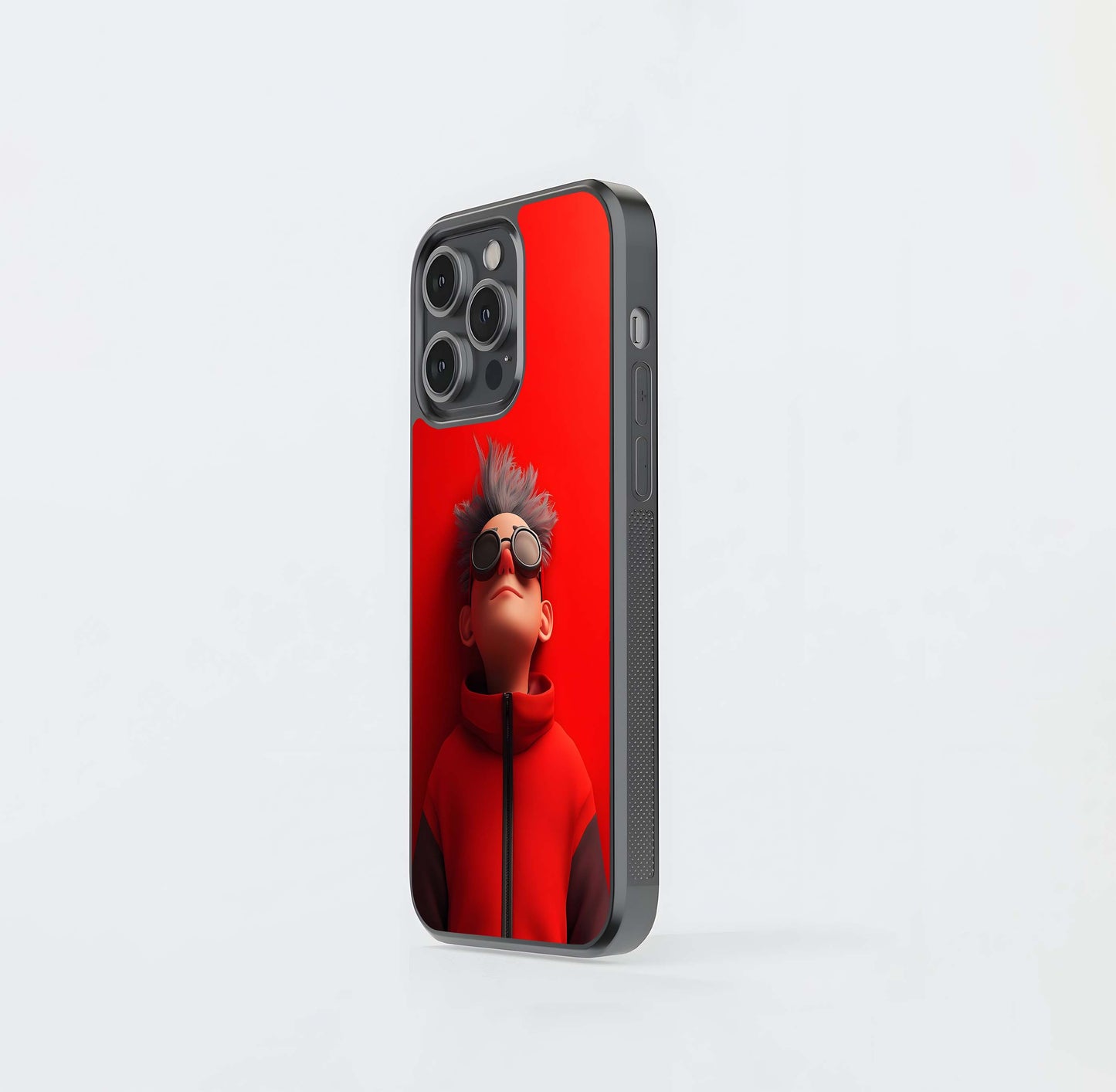 Redhead Rebel Glass Case