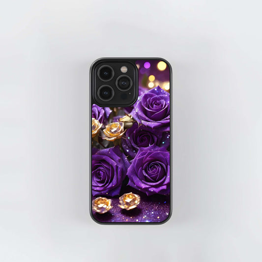 Amethyst Sparkle Dream Glass Case