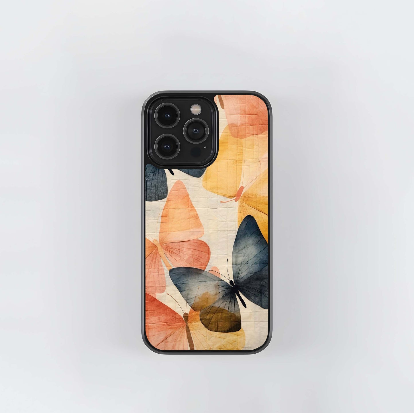 Pro Butterfly Painting Glass Case