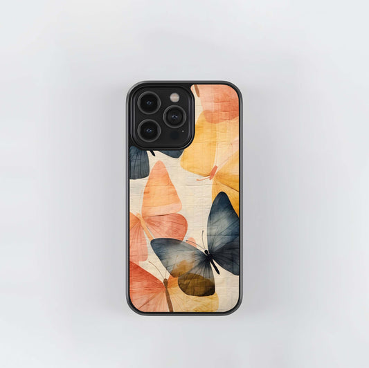 Pro Butterfly Painting Glass Case