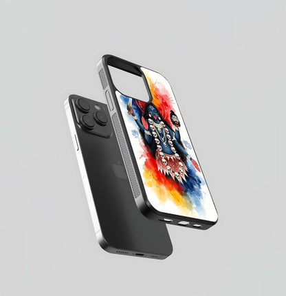 Kali's Watercolor Fury Glass Case