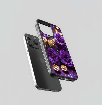Amethyst Sparkle Dream Glass Case
