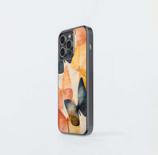 Pro Butterfly Painting Glass Case