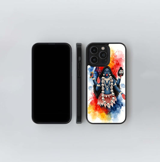 Kali's Watercolor Fury Glass Case