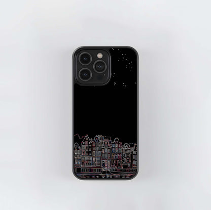 Black City Glass Case