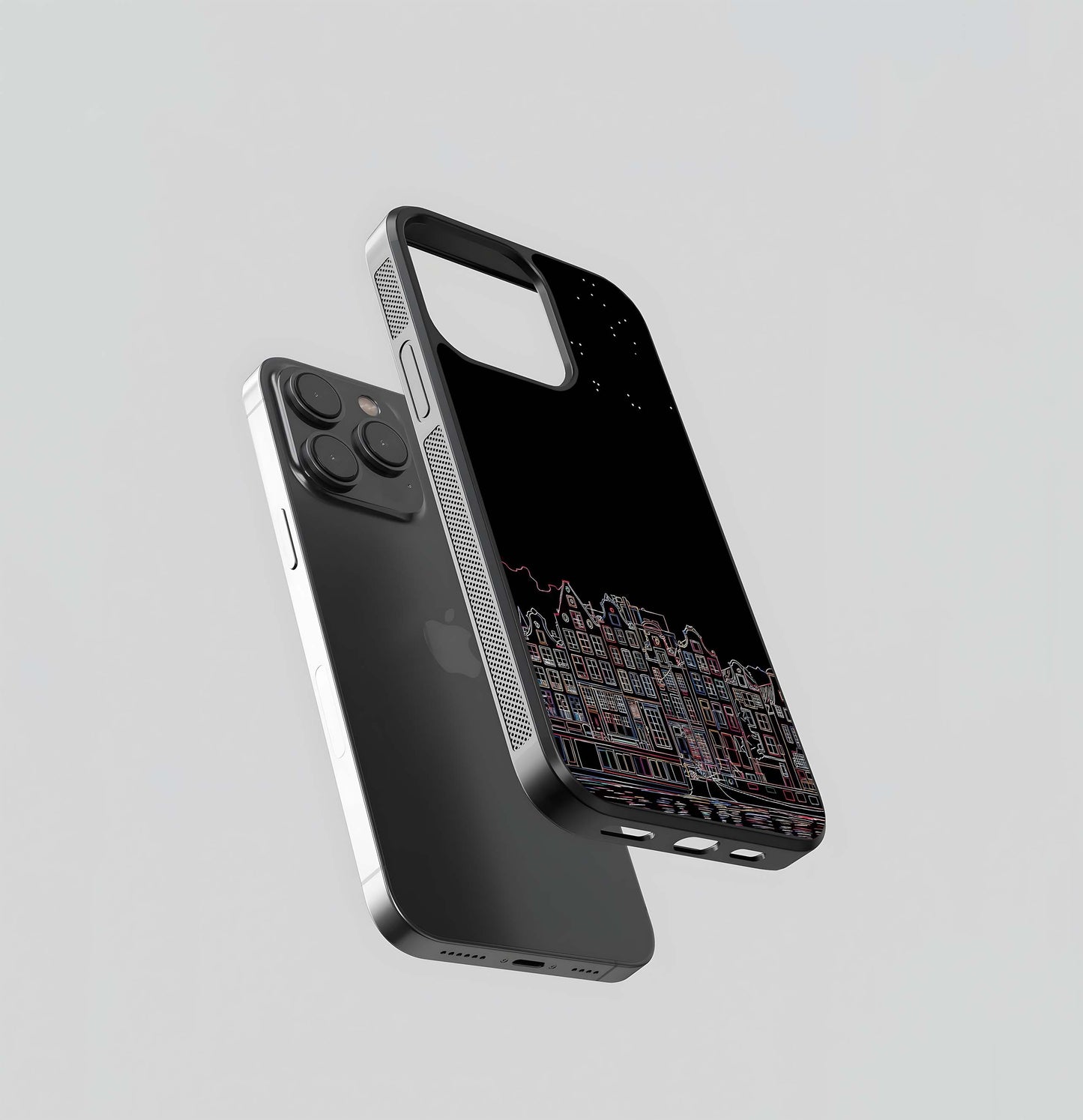 Black City Glass Case