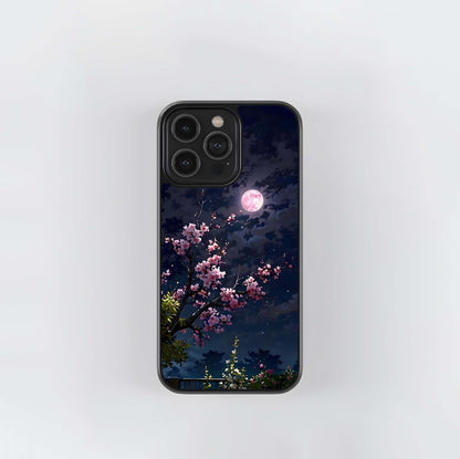 Midnight Sakura Glass Case