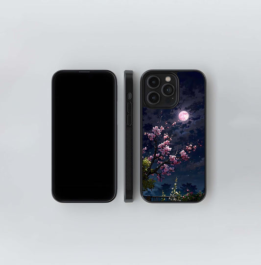 Midnight Sakura Glass Case
