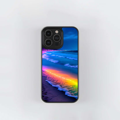 Electric Shoreline Glow Glass Case