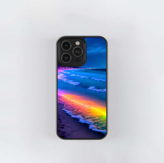 Electric Shoreline Glow Glass Case