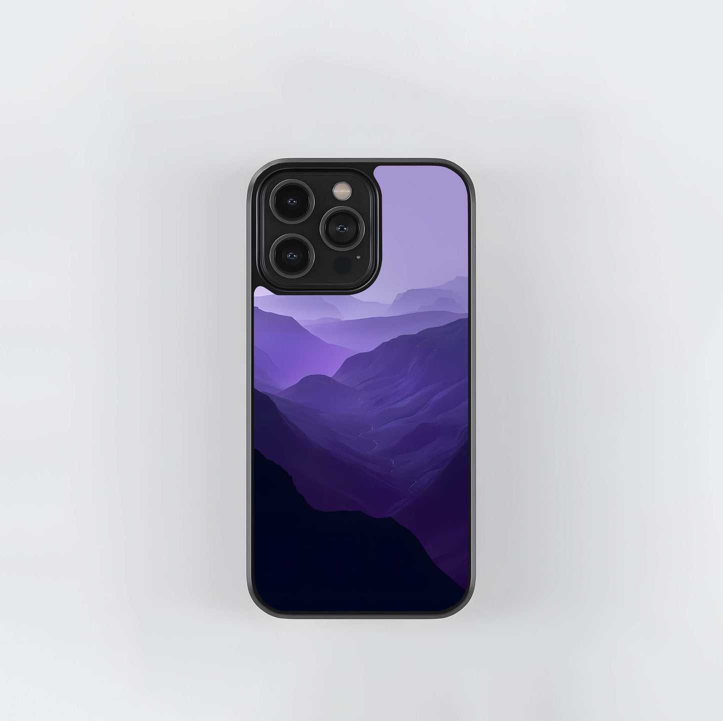 Amethyst Valley  Glass Case