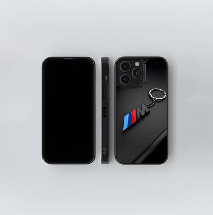BMW M Keychain Glass Case