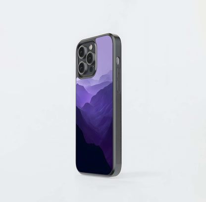 Amethyst Valley  Glass Case