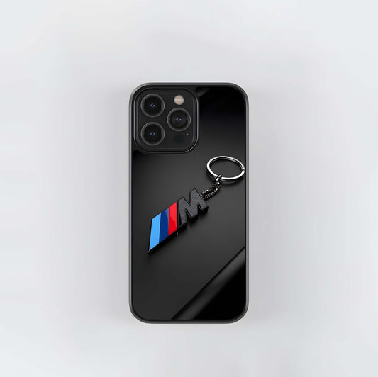 BMW M Keychain Glass Case