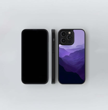 Amethyst Valley  Glass Case