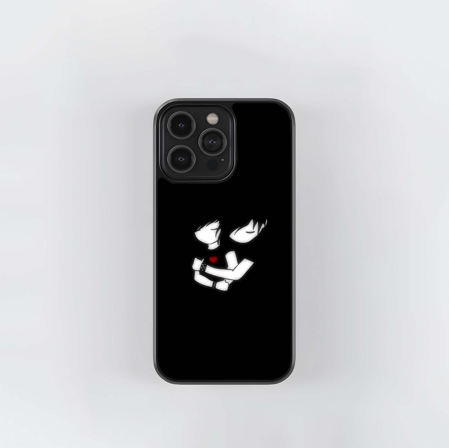 Minimalist Embrace Glass Case