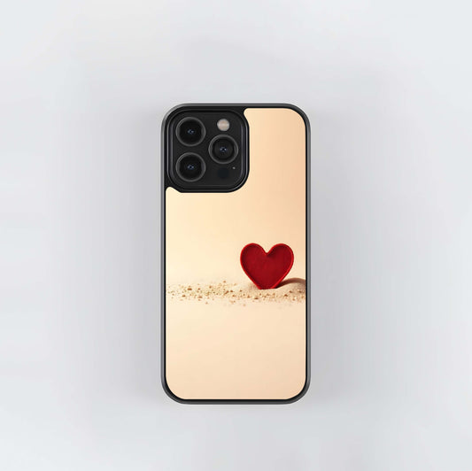 Minimalist Heart Glass Case