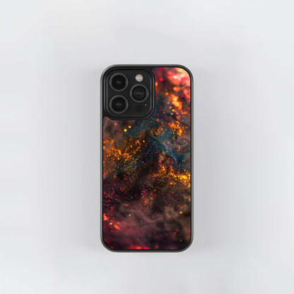 Ember Nebula Bloom Glass Case