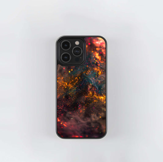 Ember Nebula Bloom Glass Case