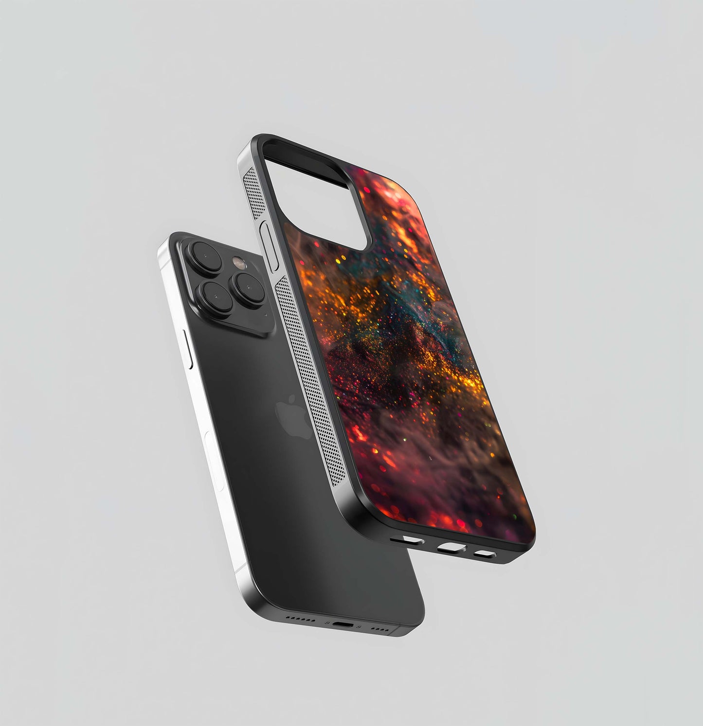 Ember Nebula Bloom Glass Case