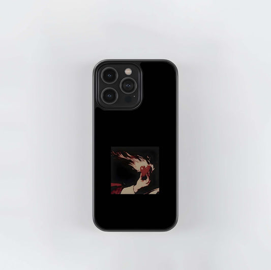 Blazing Heart Faith Glass Case