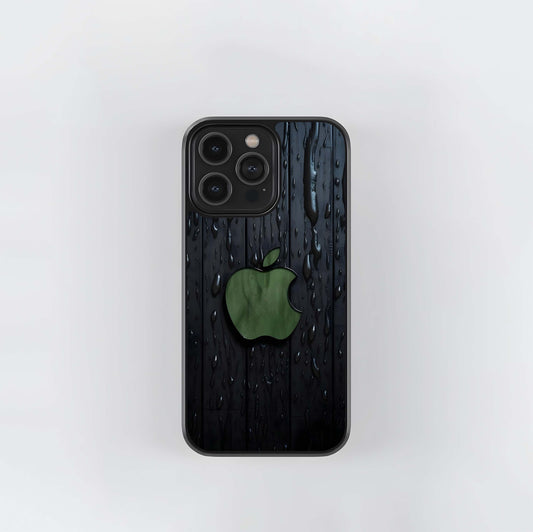 Emerald Cascade Glass Case