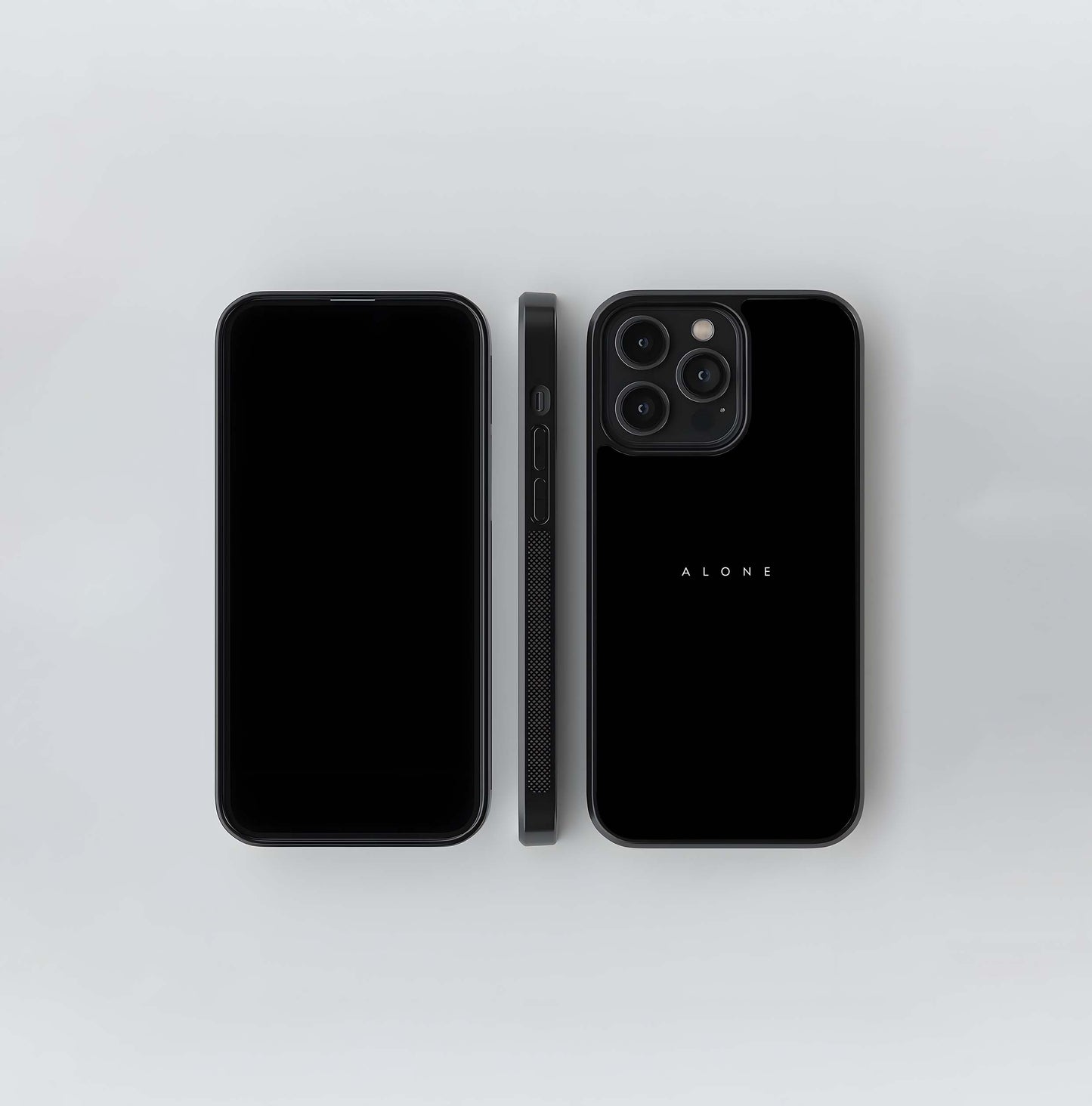 Minimalist Solitude Glass Case