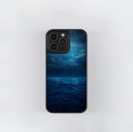 Starry Night Sea Glass Case