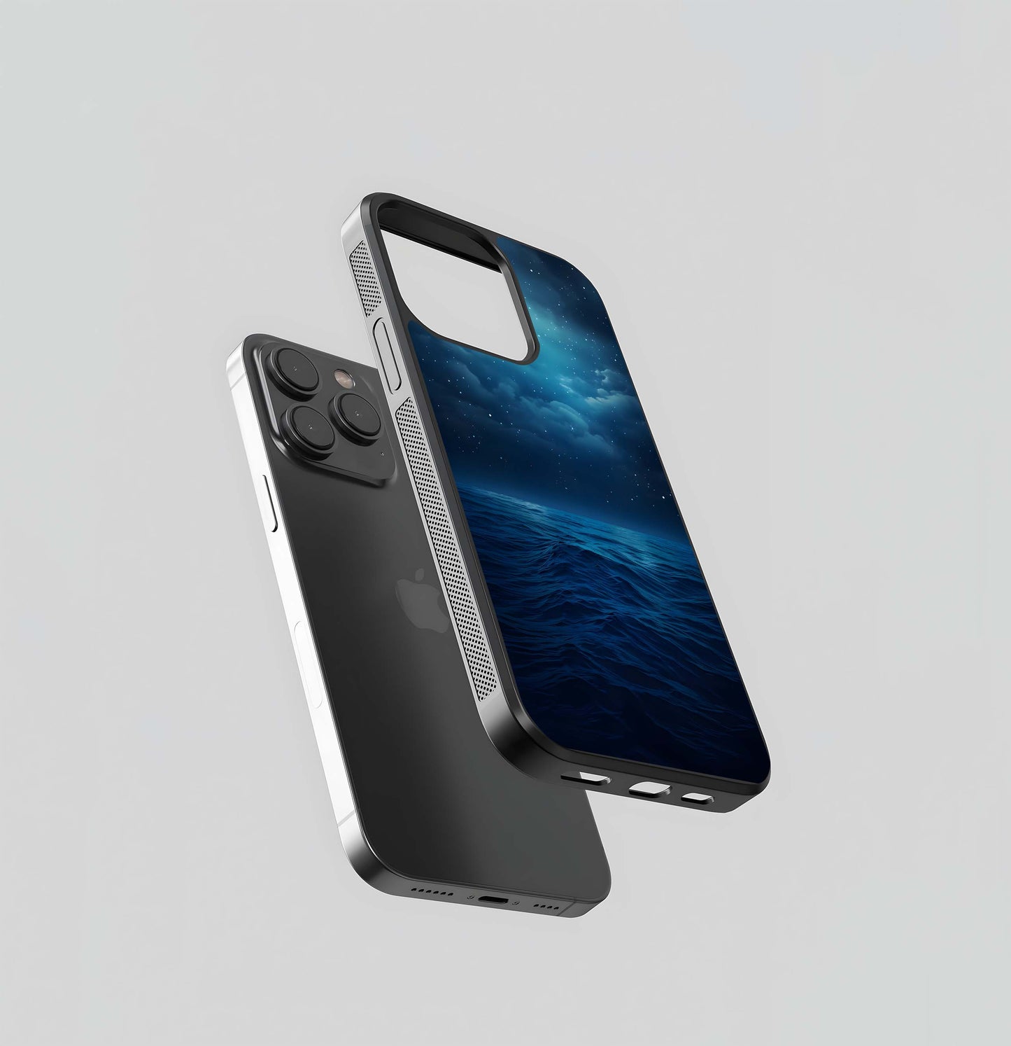 Starry Night Sea Glass Case