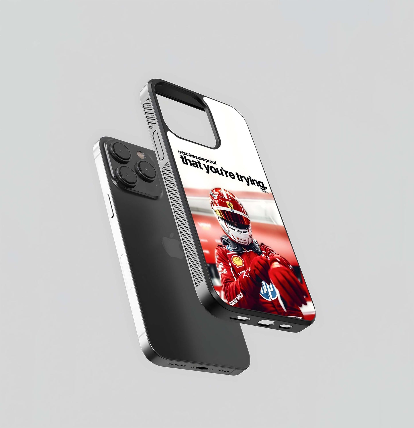 Mistakes are Proof Glass Case