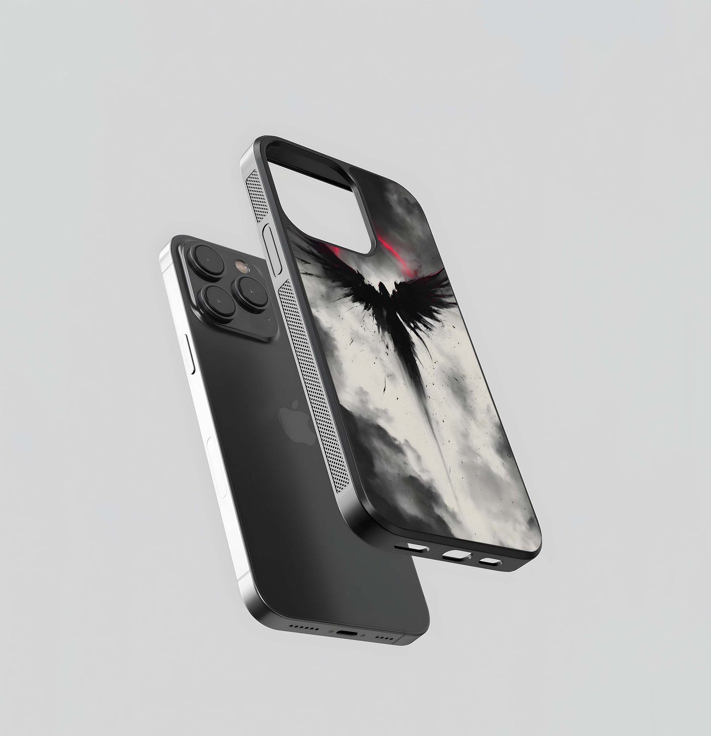 Dark Angel's Red Halo Glass Case