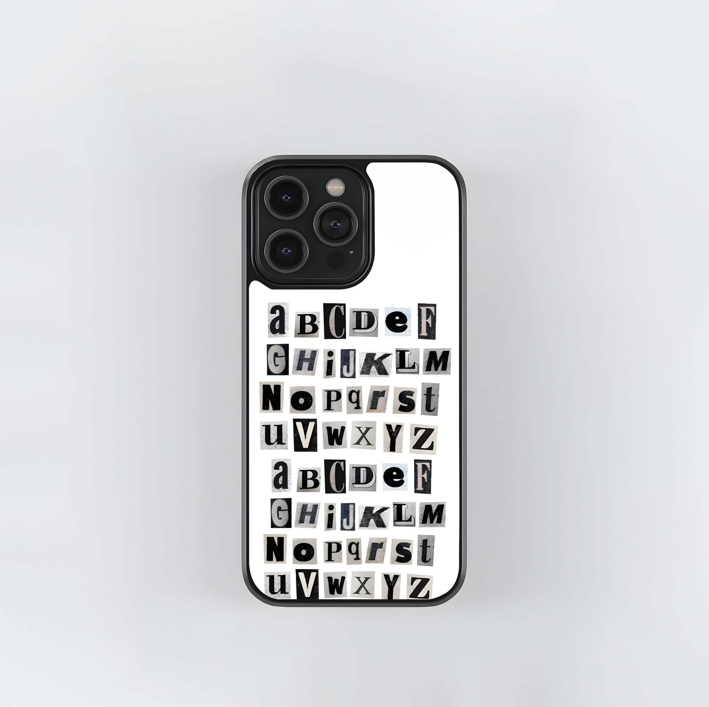 Anarchy Alphabet  Glass Case