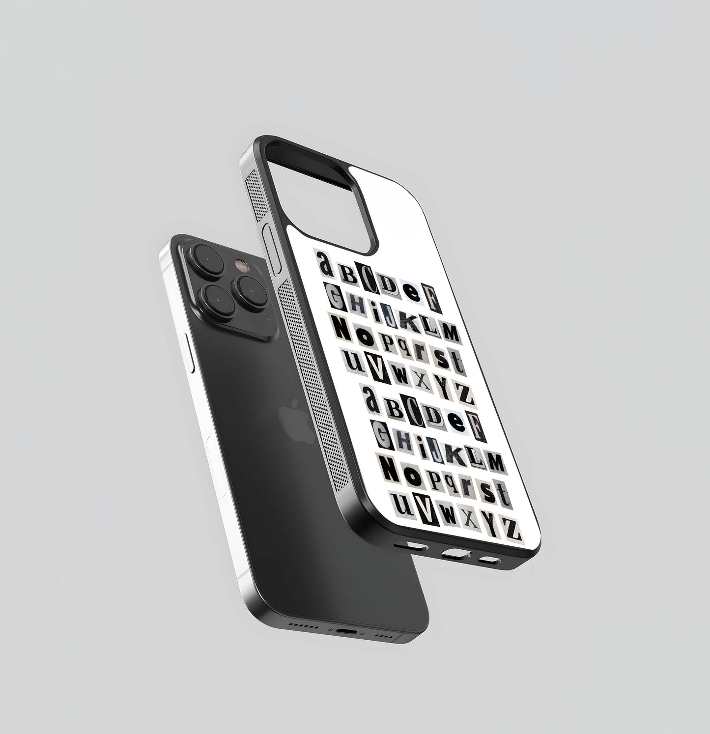 Anarchy Alphabet  Glass Case