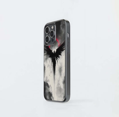 Dark Angel's Red Halo Glass Case