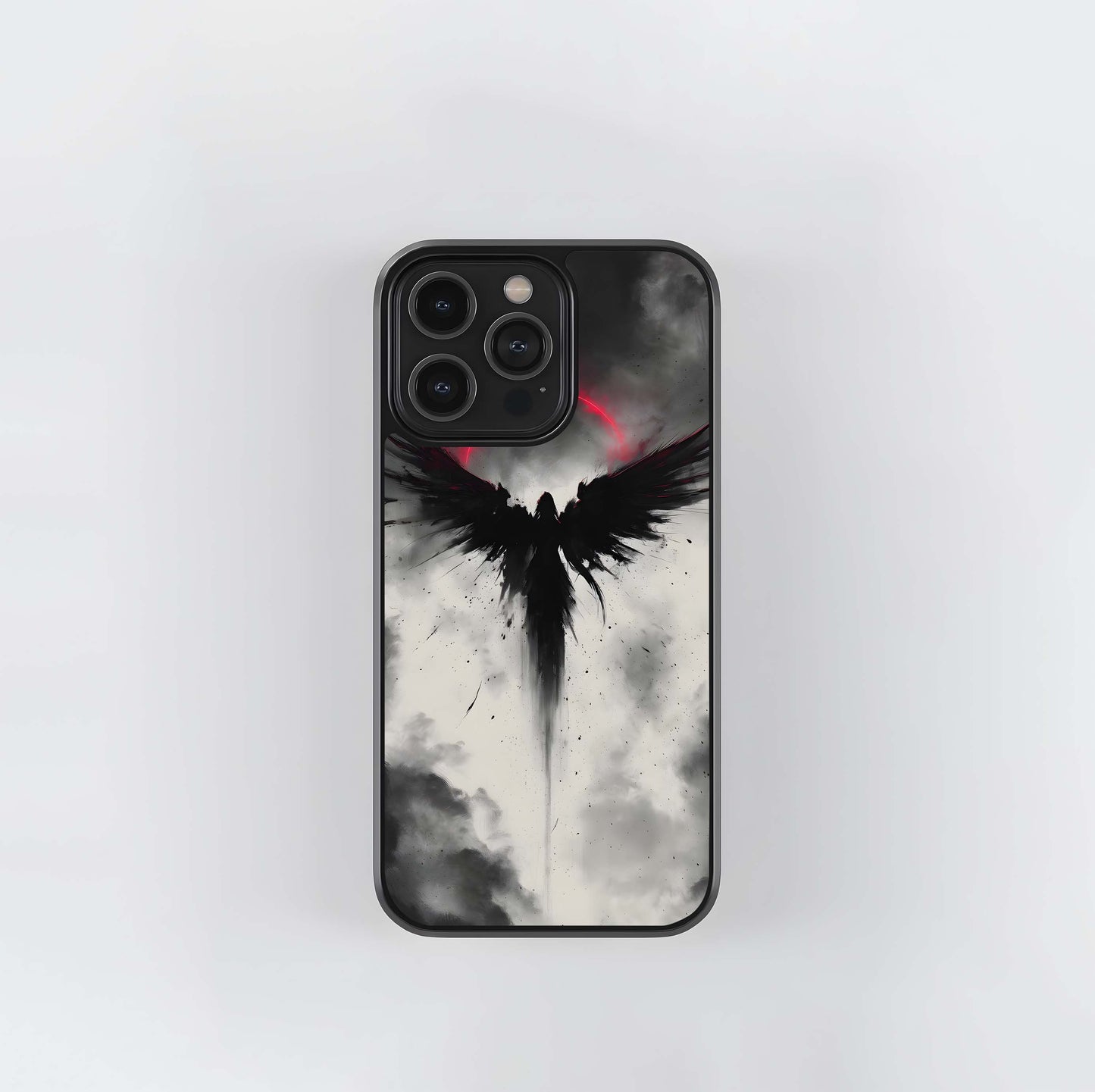 Dark Angel's Red Halo Glass Case