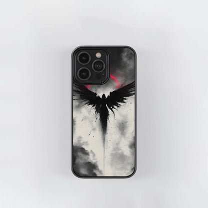 Dark Angel's Red Halo Glass Case
