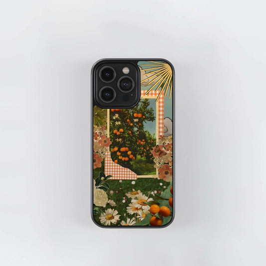 Citrus Blooming Glass Case