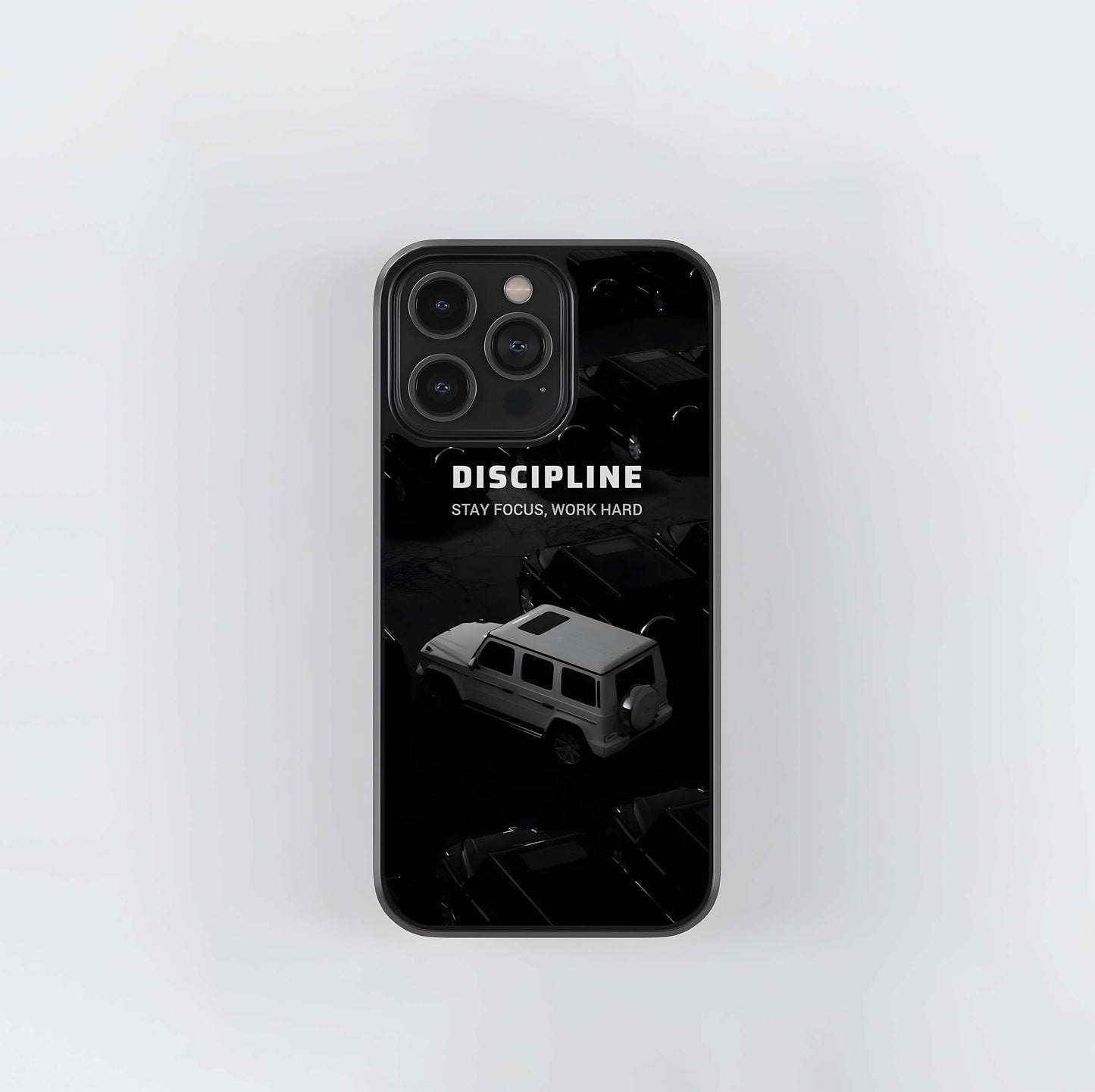 Monochromatic Discipline Glass Case