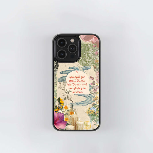 Bloom in Gratitude Glass Case
