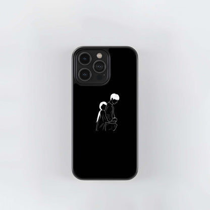 Back-to-Back Embrace Glass Case