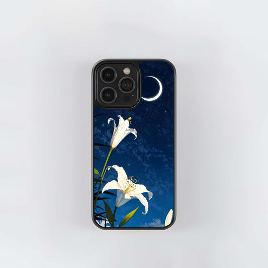 Dark Lily Night Glass Case