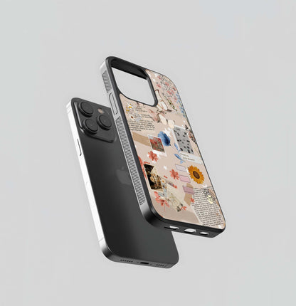 Aesthetic Butterfly Glass Case