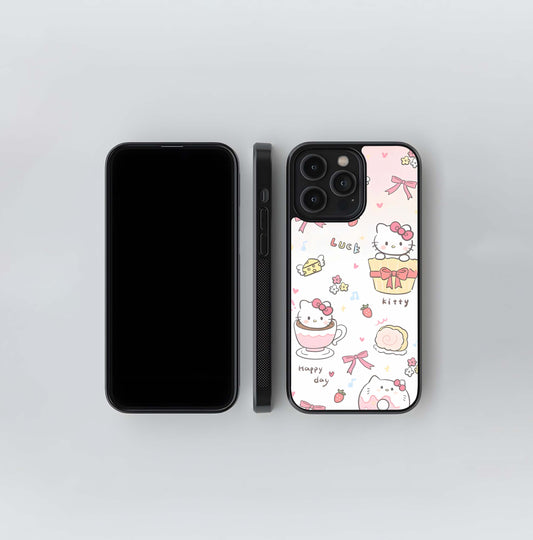 Hello Kitty Kawaii Treats Glass Case