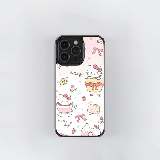 Hello Kitty Kawaii Treats Glass Case