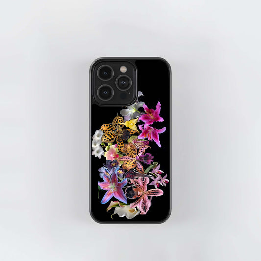Blooming Orchid Fantasy Glass Case