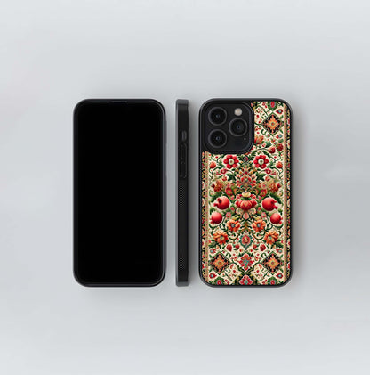 Blooming Ruby Eden Glass Case