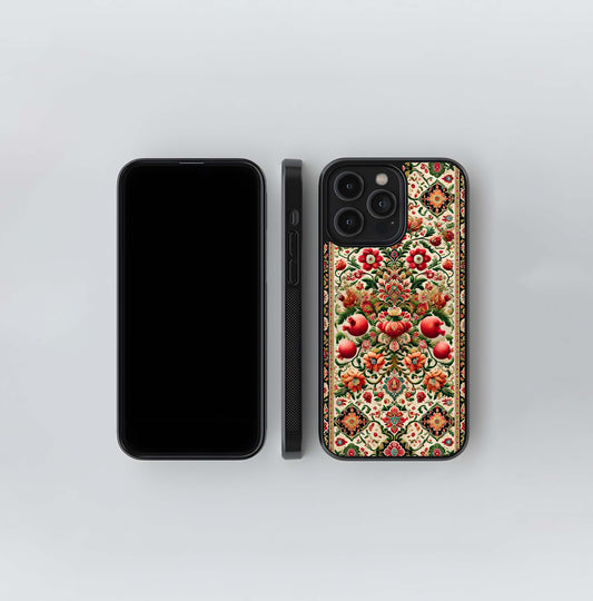 Blooming Ruby Eden Glass Case