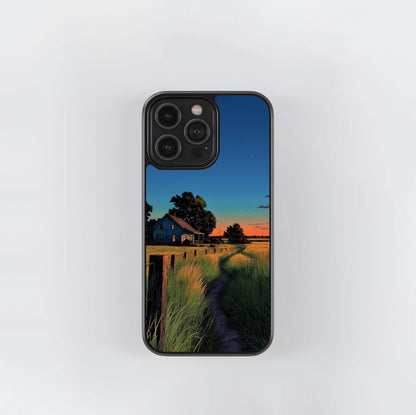 Evening Field Calm Glass Case